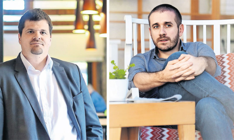Ivan Franičević,  čelni je čovjek Rascoa, a Tomislav Car (desno) Infinuma/Luka Stanzl/PIXSELL