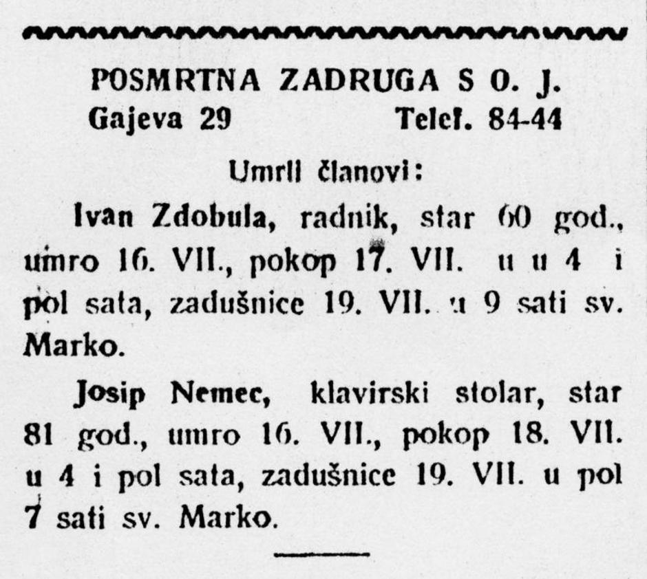 Foto: Posmrtna pripomoć