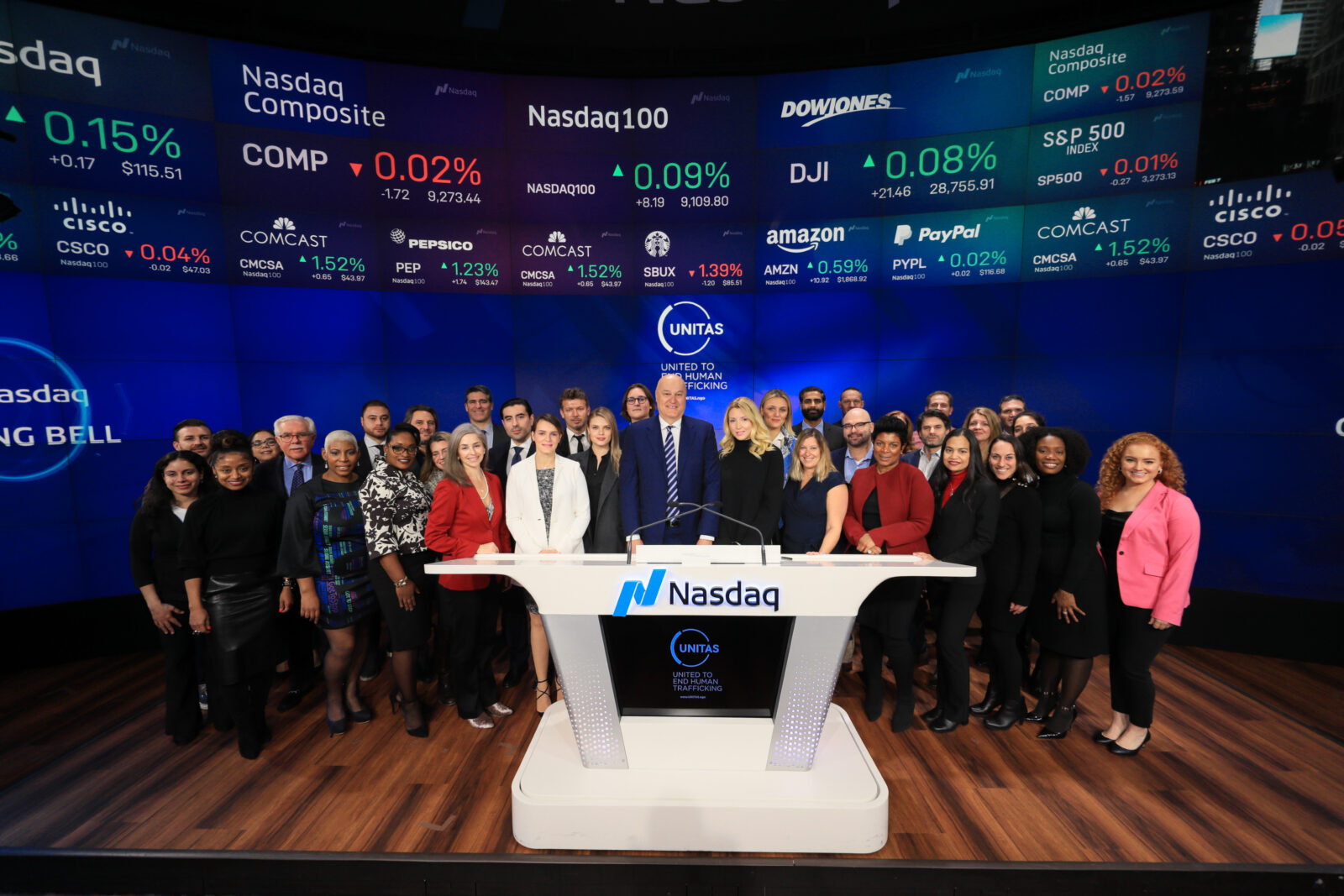 Nasdaq Bell Ceremony 4