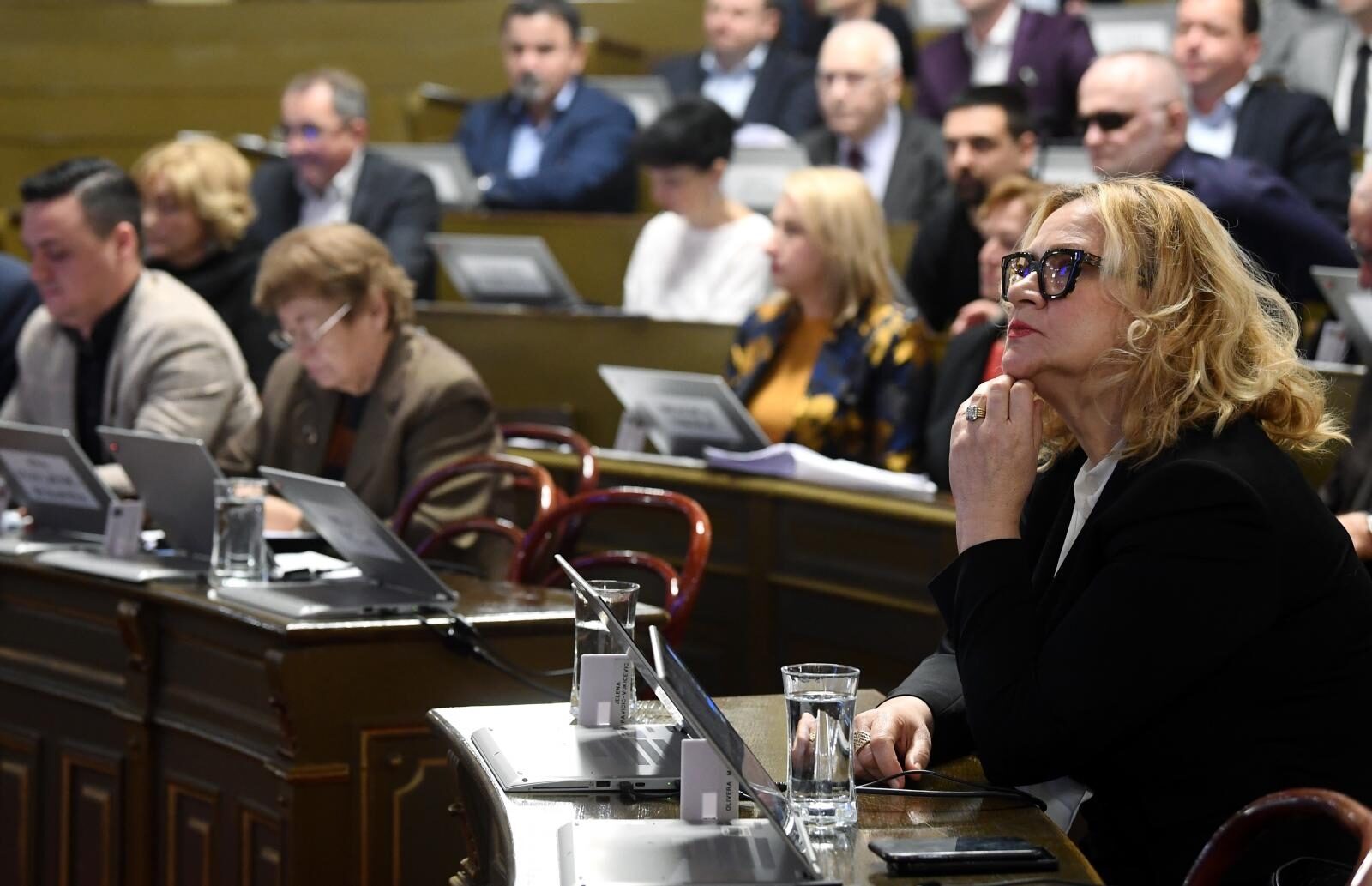 Zagreb: Nakon što su skupili kvorum za početak Gradske skupštine, HDZ zatražio stanku