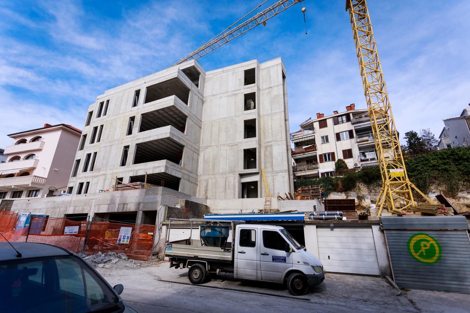 Split: Nova zgrada na Marjanu većini kuća zaklonila pogled