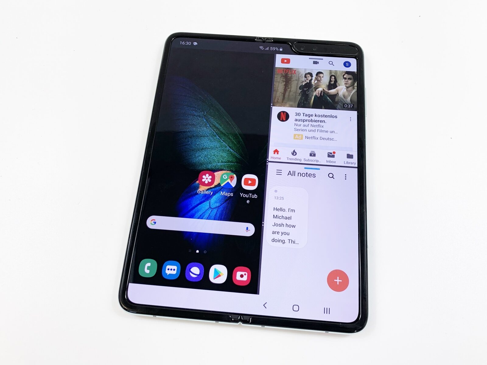 Delayed Samsung Galaxy Fold release date