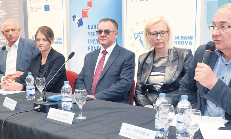 Panel diskusija  'Razvoj Požeško-slavonske županije kroz EU fondove'/Ivica Galović/PIXSELL