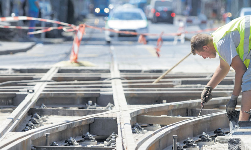 Osim radova planira se izrada studije razvoja tramvajskog prometa Zagreba/Davor Puklavec/PIXSELL