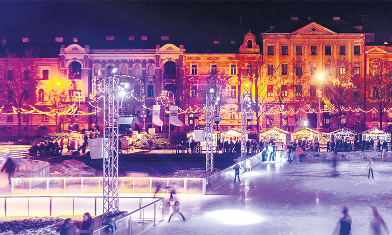 Bajkoviti Ledeni park u Zagrebu majstorstvo je riječkih stručnjaka koji su zaduženi za sve faze nast