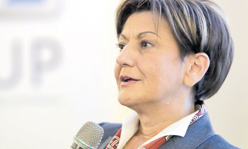 Martina Dalić sudjelovala je na HUP-ovoj panel diskusiji/Žarko Bašić/PIXSELL