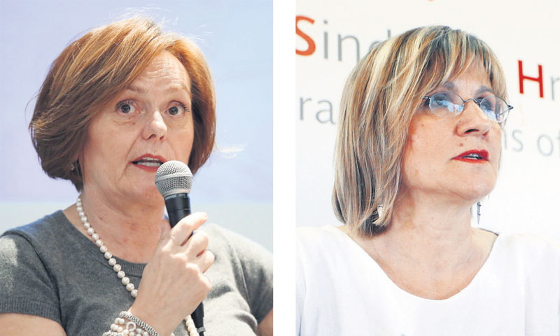 Ankica Mamić, komunikacijska stručnjakinja/J. Galoić/PIXSELL; Jasenka Vukšić, predsjednica Sindikata