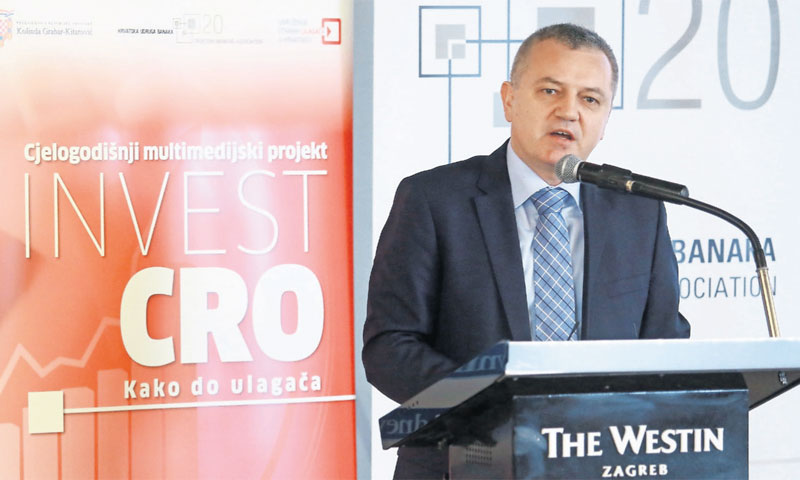 Ministar gospodarstva Darko Horvat na konferenciji InvestCro/Borna Filić/PIXSELL