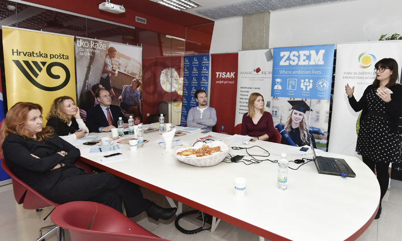 Nataša Novaković, HUP, Petra Popek Biškupec, Baltazar Zaprešić, Miljenko Šimpraga, prorektor Sveučil