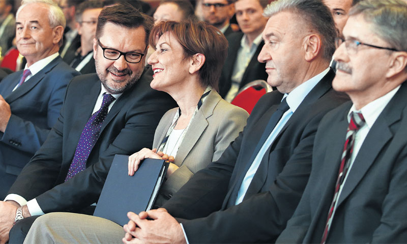 Ministrica Martina Dalić na konferenciji Forum JumpIT koja je jučer počela u Zagrebu/Goran Stanzl/PI