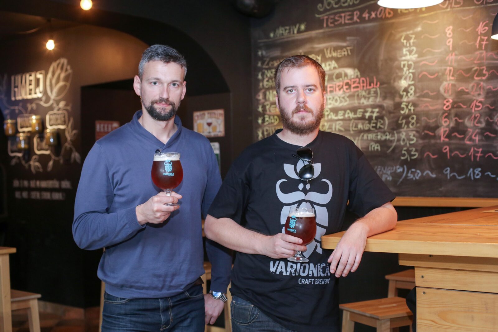 Davor Simičić i Matija Mrazek u svojoj pivovari: PXL_110417_16238603 – Luka Stanzl/Pixsell