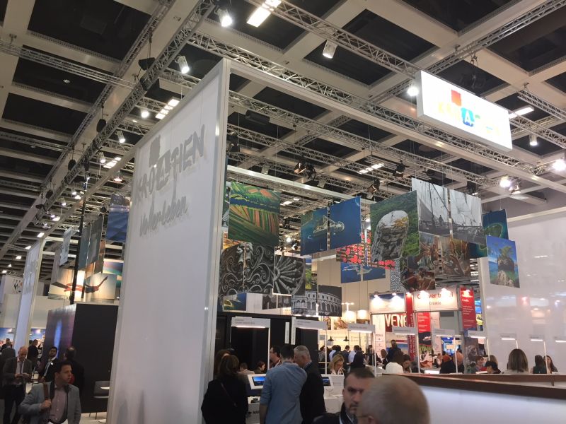 Novi štand HTZ-a na sajmu ITB Berlin. Foto: HTZ