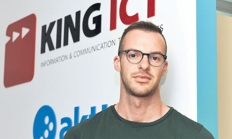 Petar Karabatić iz King ICT-a kaže kako raste broj obrazovnih institucija s kojima surađuju/D. Višnj