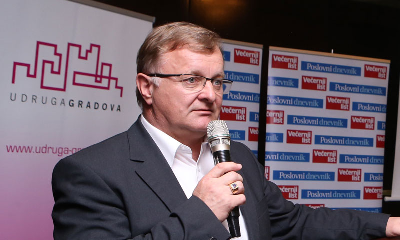 Predsjednik Udruge gradova i gradonačelnik Zaprešića Željko Turk/Ivo Čagalj/PIXSELL