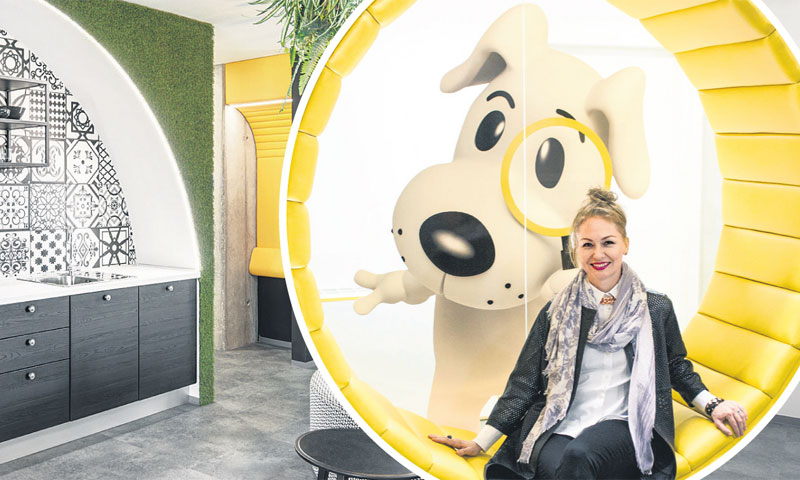 Dizajnerica Jelena Havelka vizualni aspekt interijera osmislila je na način da u potpunosti odgovara