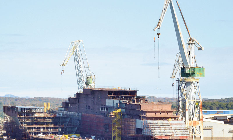 Službeno pokrenut postupak sanacije i restrukturiranja pulskog škvera/ Duško Marušić/PIXSELL