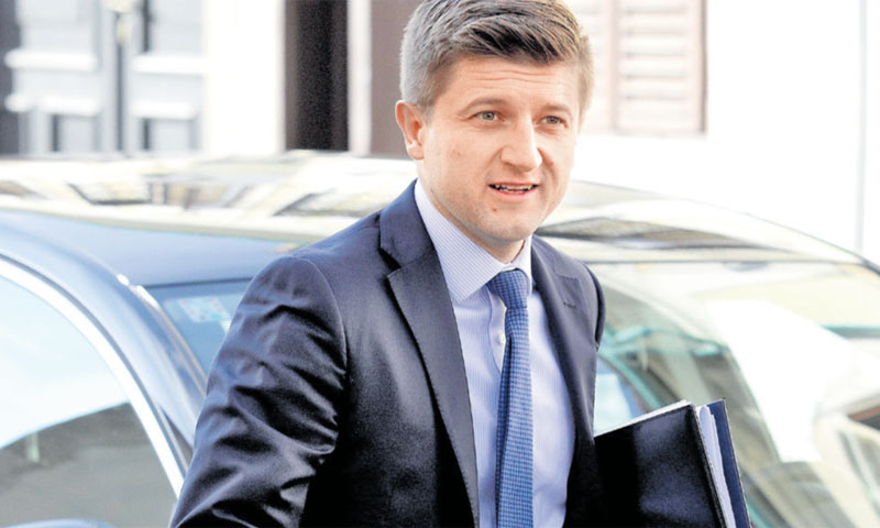 Ministar financija Zdravko Marić/Patrik Macek/PIXSELL