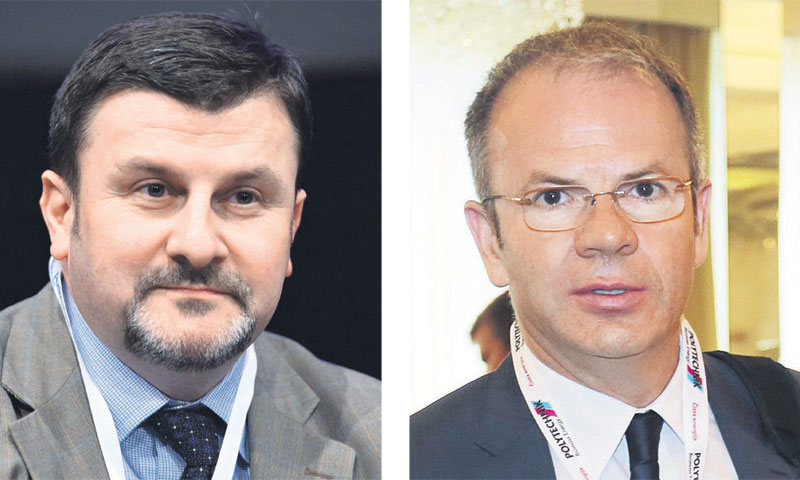 Marijan Kavran (Hrvatski drvni klaster) i Ivić Pašalić (Udruženje drvne industrije HGK)/PIXSELL
