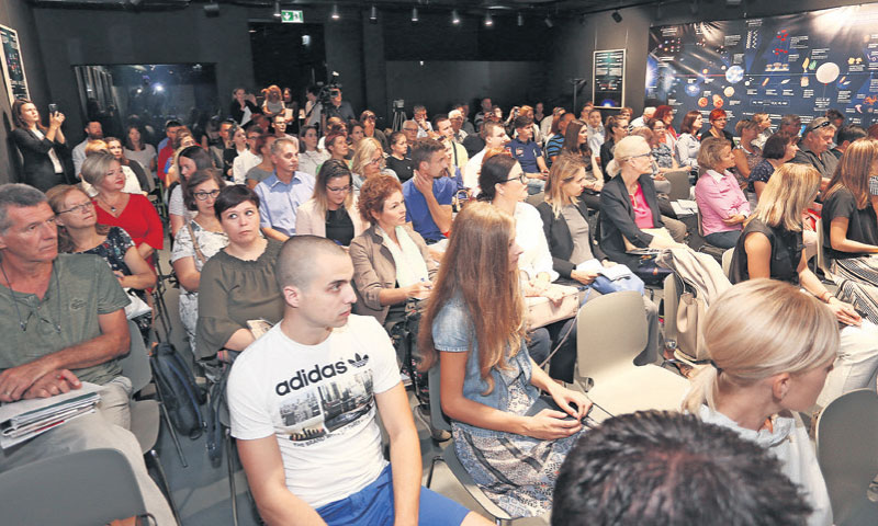 Uzvanici su obišli projekt Muzej rijeka - Kaquarium'/Kristina Štedul Fabac/PIXSELL