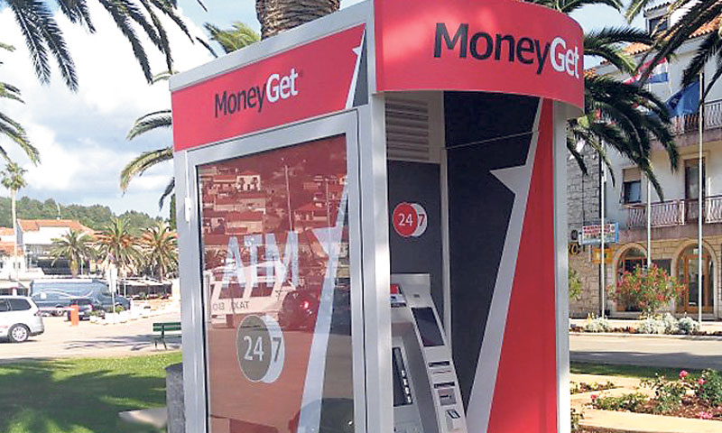 Biznis s MoneyGetom je trenutačno unosan na mjestima gdje je puno transakcija od turista