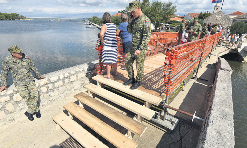 Grad Nin je i područje s najvećim priznatim štetama i očekuje 8 milijuna kuna/Dino Stanin/PIXSELL