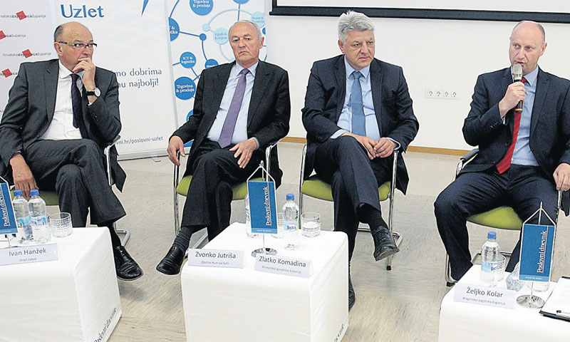 Ivan Hanžek, Zvonko Jutriša,  Zlatko Komadina i Željko Kolar /Žarko Bašić/PIXSELL