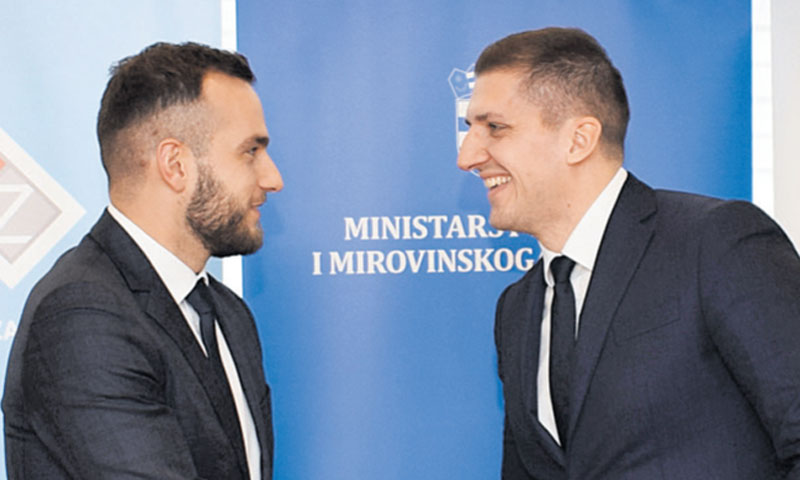 Ugovor su potpisali ministar Joisp Aladrović i ravnatelj HZMO-a Ivan Serdar
