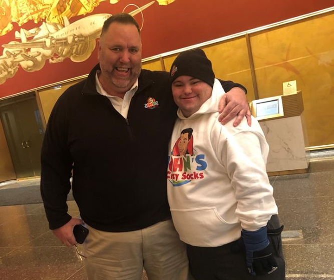 Foto: John’s Crazy Socks Facebook screenshot