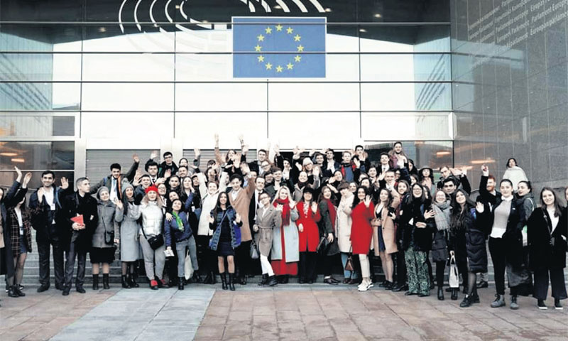 Kaja Pavlinić često boravi u Bruxellesu gdje sudjeluje u raznim raspravama