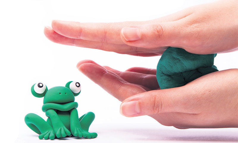 Ova glina se ne mrvi i ne ostavlja tragove, a posve je bezopasan materijal