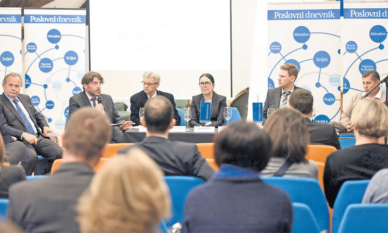 Panel diskusija ‘EU fondovi iz perspektive lokalne samouprave’/V. Ž. Rogulja/PIXSELL