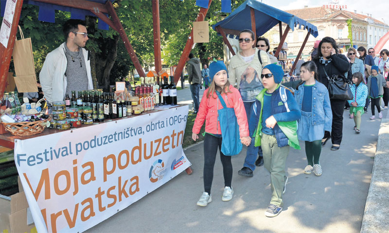 Izlagači ističu da im je Moja poduzetna Hrvatske dobra šansa da pokažu širem krugu ljudi što rade/Da