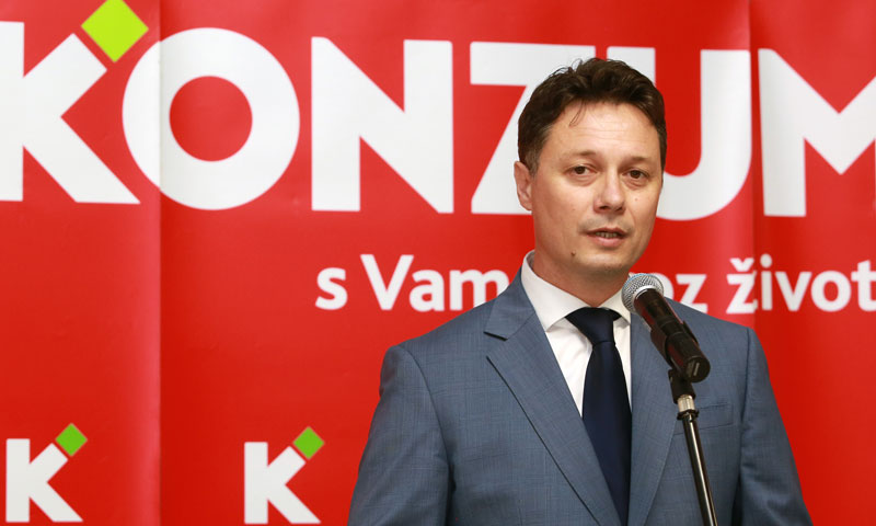 Predsjednik Uprave Konzuma Slavko Ledić/Miranda Čikotić/PIXSELL