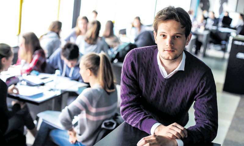 Marko Komerički iz tvrtke koja razvija projekt ‘Esports prvenstvo Hrvatske’/Jurica Galoić/PIXSELL