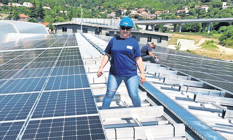 Ines Ban-Kolić, direktorica i vlasnica Elvirtusa na krovu JGL-a