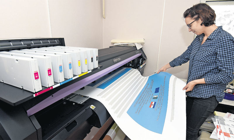 Bespovratnim novcem iz EU nabavili i nove tiskarske strojeve i opremu/Vjeran Žganec Rogulja/PIXSELL