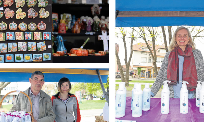 Ljekoviti preparati, tkalačke kreacije, metalna galanterija, delikatese, eterična ulja... ivanićgrad