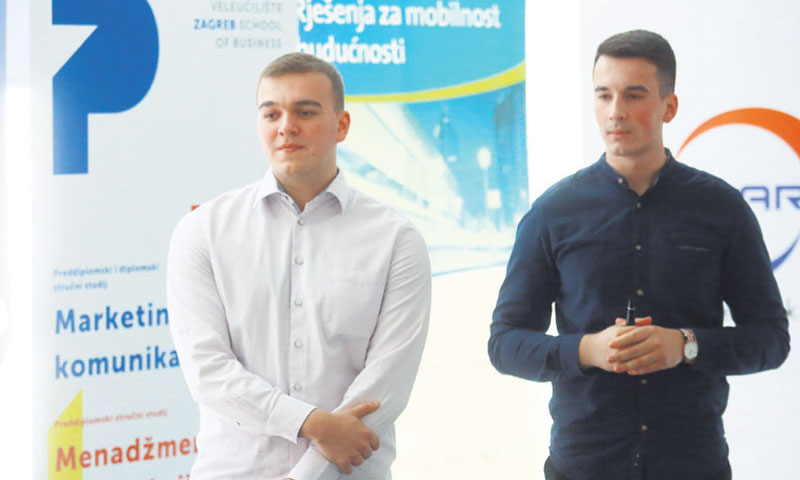 Nikica Mikulić i David Orešković istaknuli su se aplikacijom koja bi tvtkama omogućila prilagodbu na