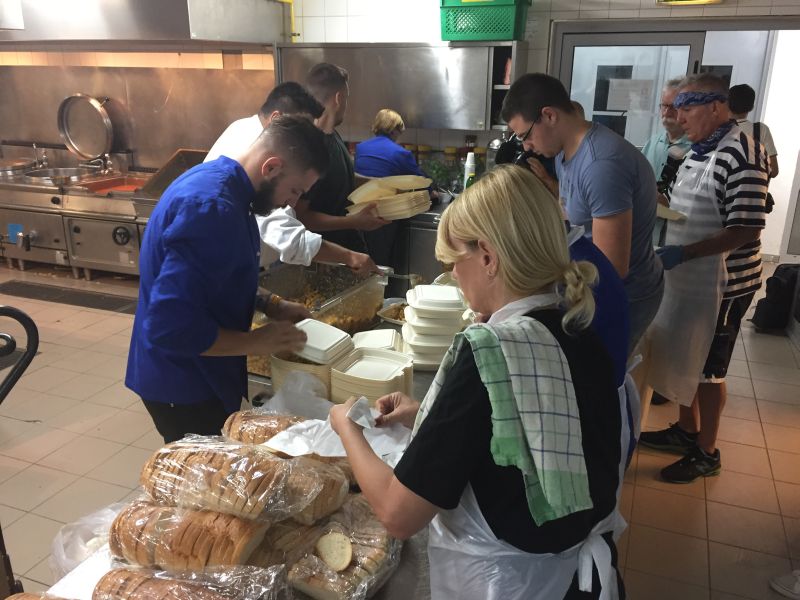 Kuha se na veliko. Photo Le Meridien Lav