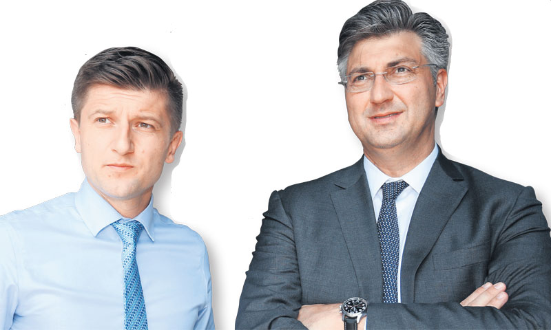 Premijer Andrej Plenković i ministar financija Zdravko Marić/Duško Jaramaz/PIXSELL