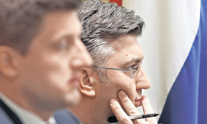 Premijer i ministar financija u fokusu imaju trošak Uljanika za proračun i DORH/Patrik Macek/PIXSELL