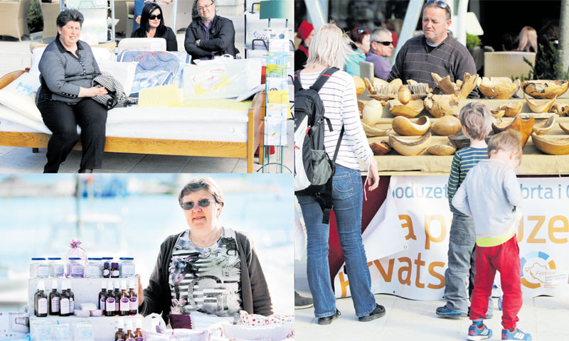 Obrt Lovrić iz Zagreba izložio sve od lavande; OPG Tonković iz Kutine unikatne krevete i jastuke/N.