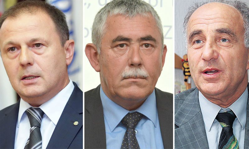 Dragutin Ranogajec (HOK), Jakov Ćorić (Gala) i Ivan Bračić (PiP)/ Luka Stanzl, Damir Špehar, Žarko B