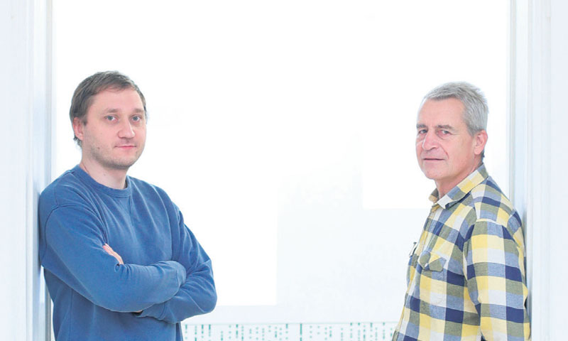 Osnivači tvrtke Centrabit - Ighor July i Carl Lundstrom, poznata su imena u softverskim krugovima/Sa