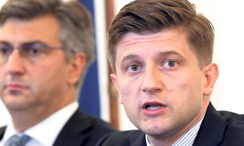 Premijer Andrej Plenković i ministar financija Zdravko Marić/Robert Anić/PIXSELL
