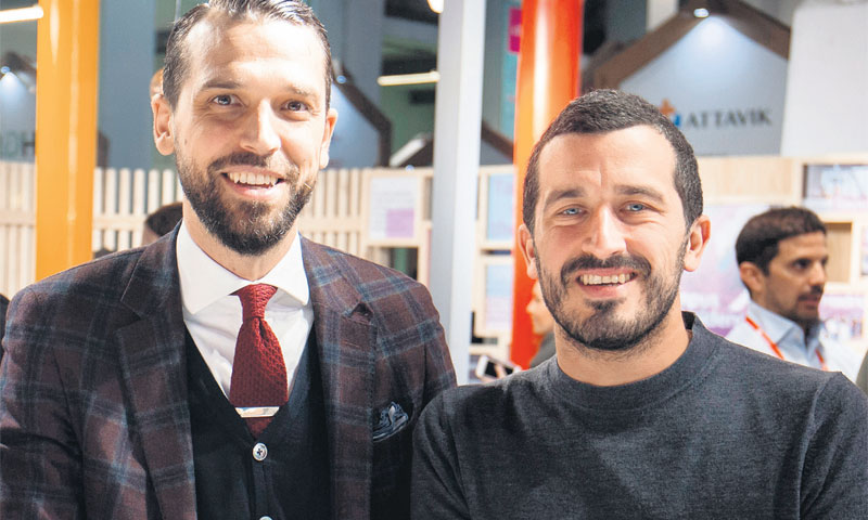 Suosnivači Kim-Fredrik Schneider, lijevo, Victor Vicens, desno