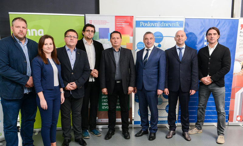 Sudionici okruglog stola Poslovnog dnevnika na temu energetske obnove javnih zgrada/Josip Regović/PI