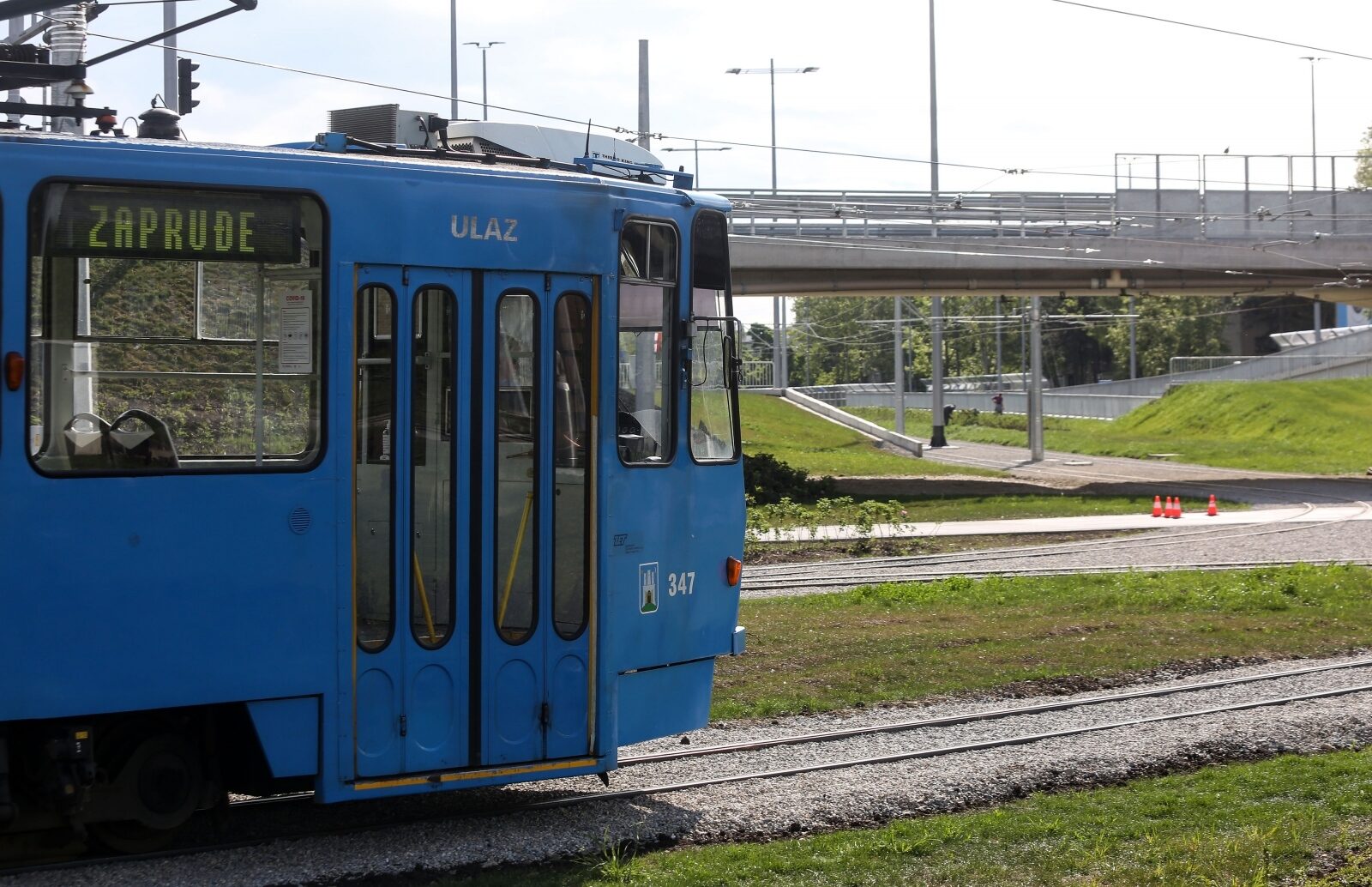 Zagreb: Prvi tramvaji prometuju na rakonstruiranoj trasi rotora