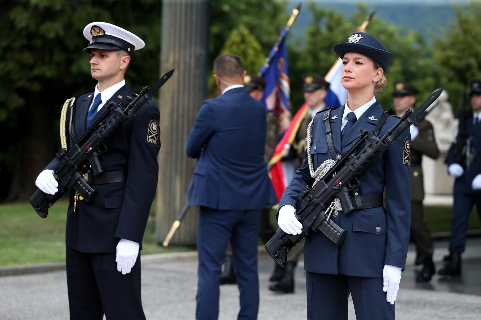 Zagreb: Predsjednik RH upriličio svečani prijam povodom Dana hrvatske vojske