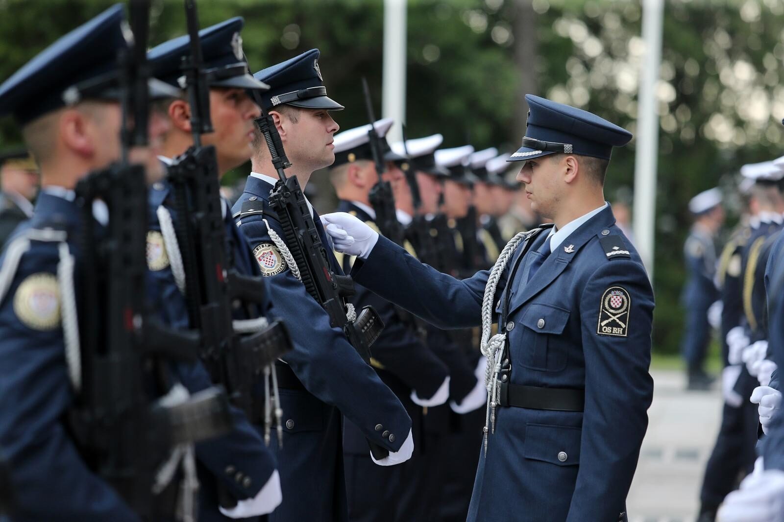 Zagreb: Predsjednik RH upriličio svečani prijam povodom Dana hrvatske vojske